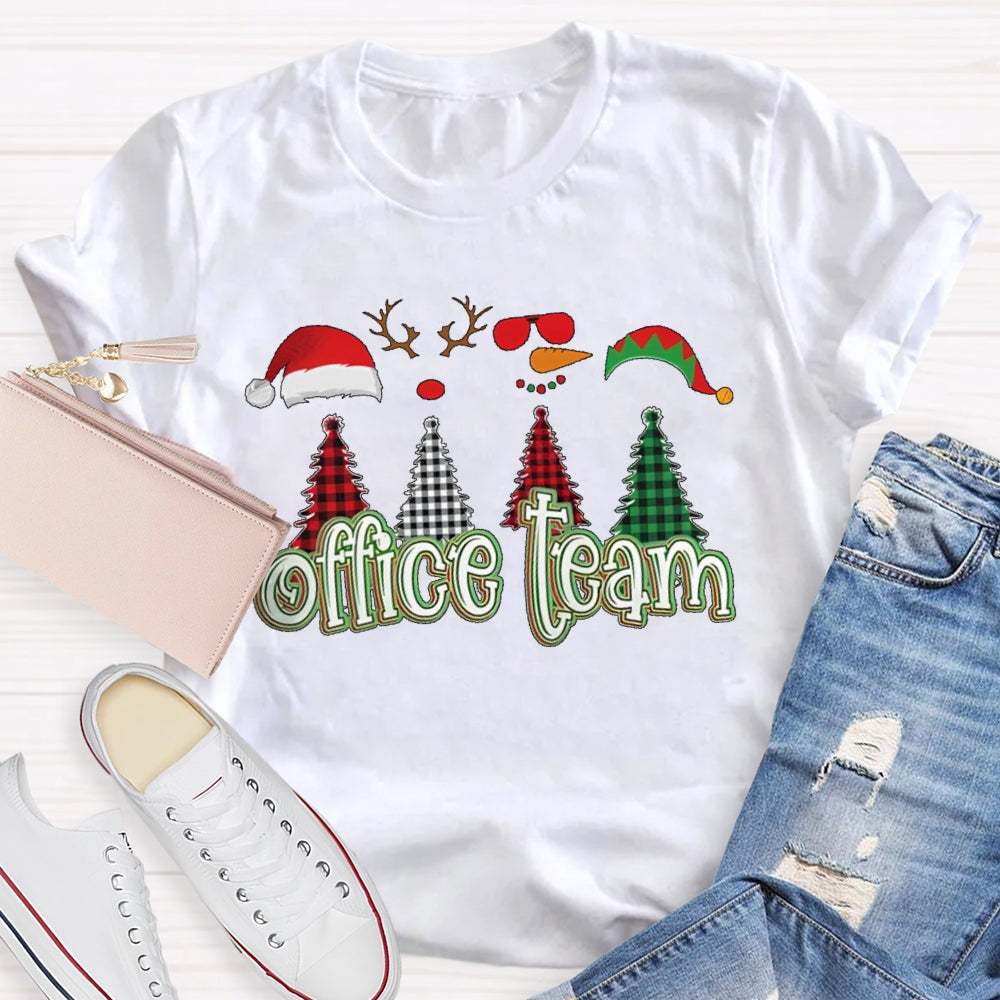 Office Team Christmas T-shirt