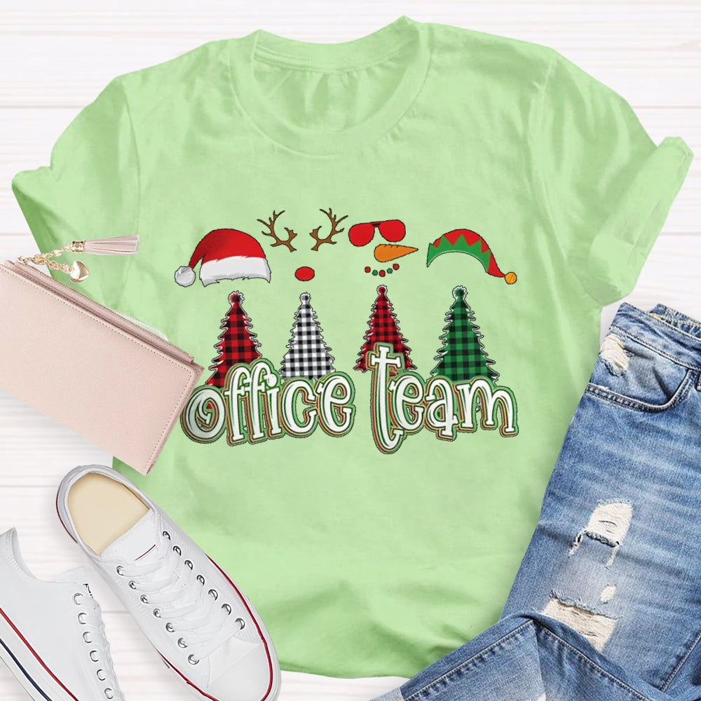 Office Team Christmas T-shirt