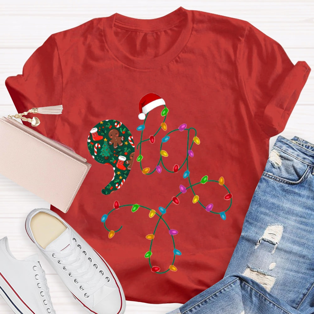Christmas Atmosphere Lights Christmas T-shirt