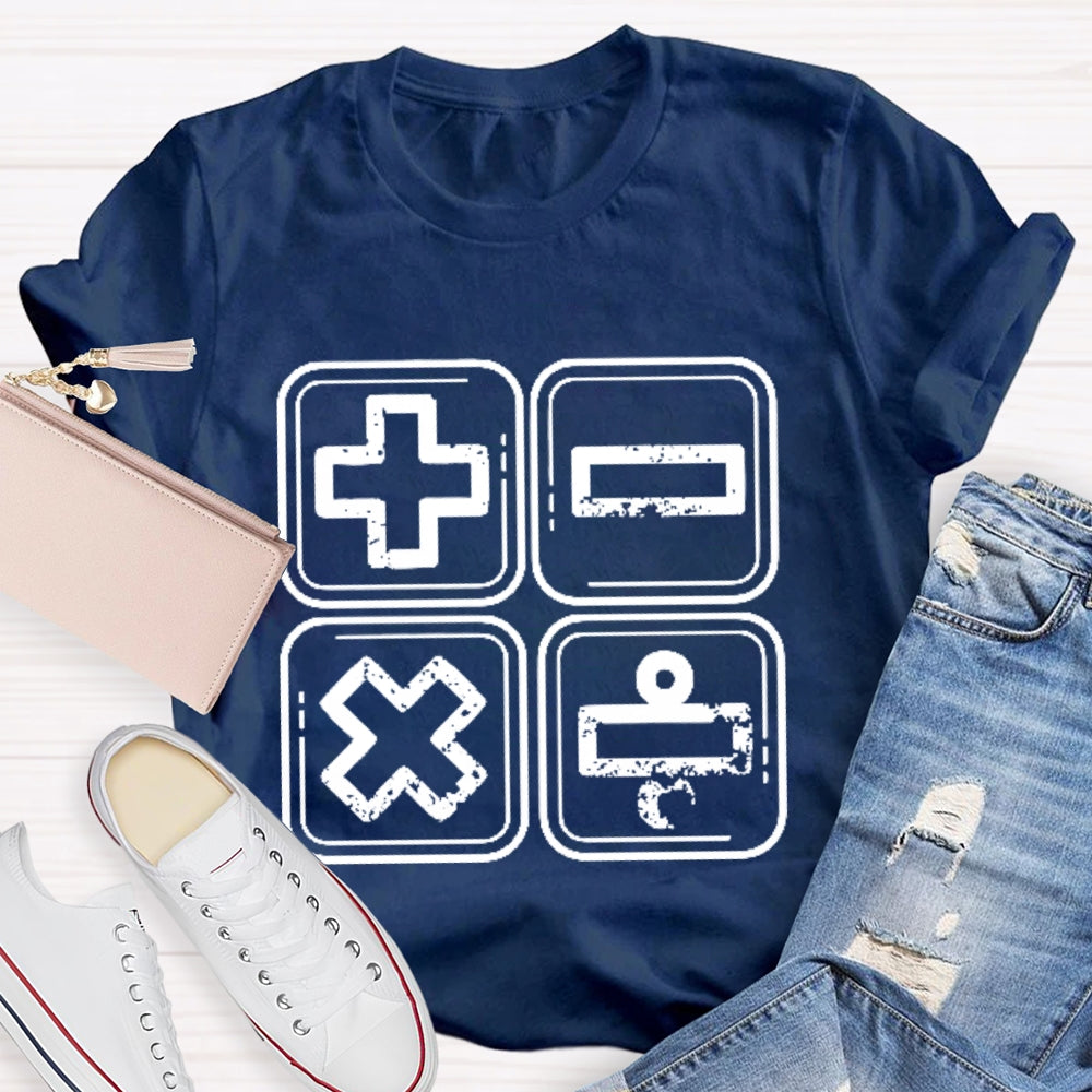 Mathematical Operators T-shirt