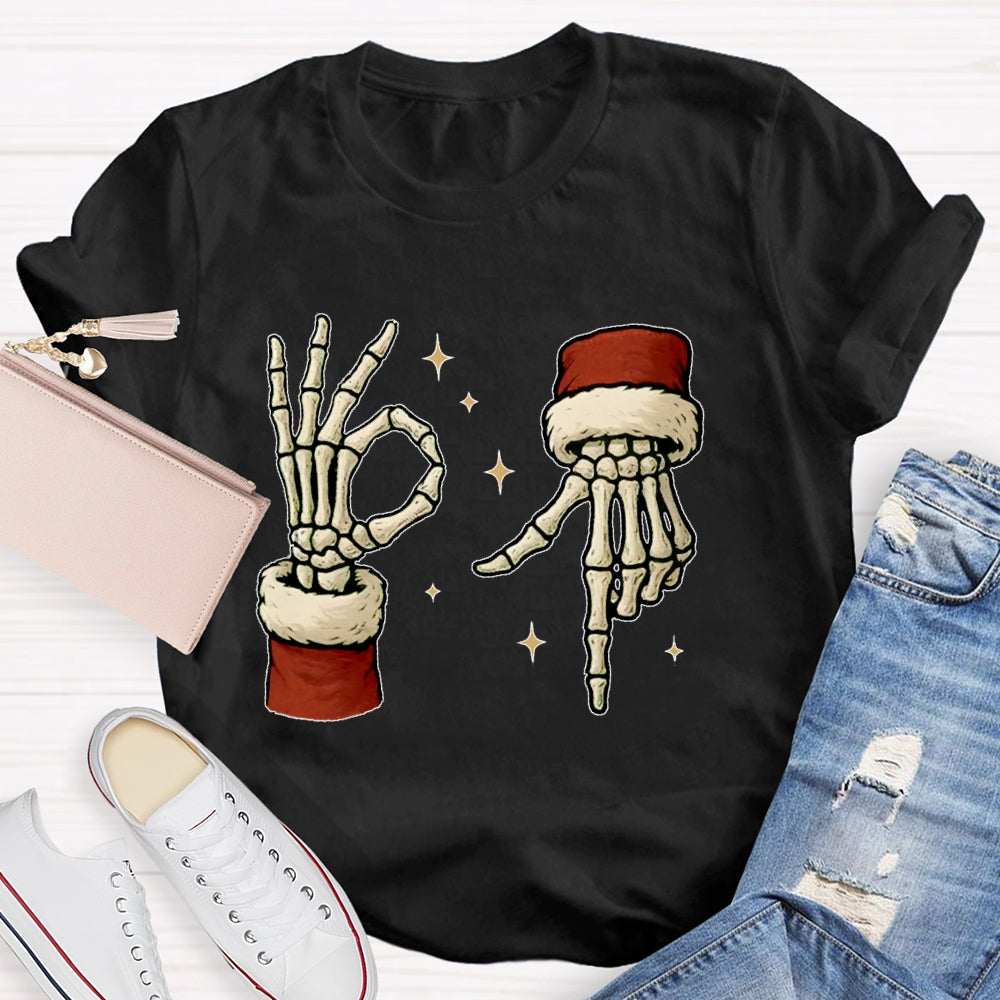 Six Seven Skeleton Hands T-shirt