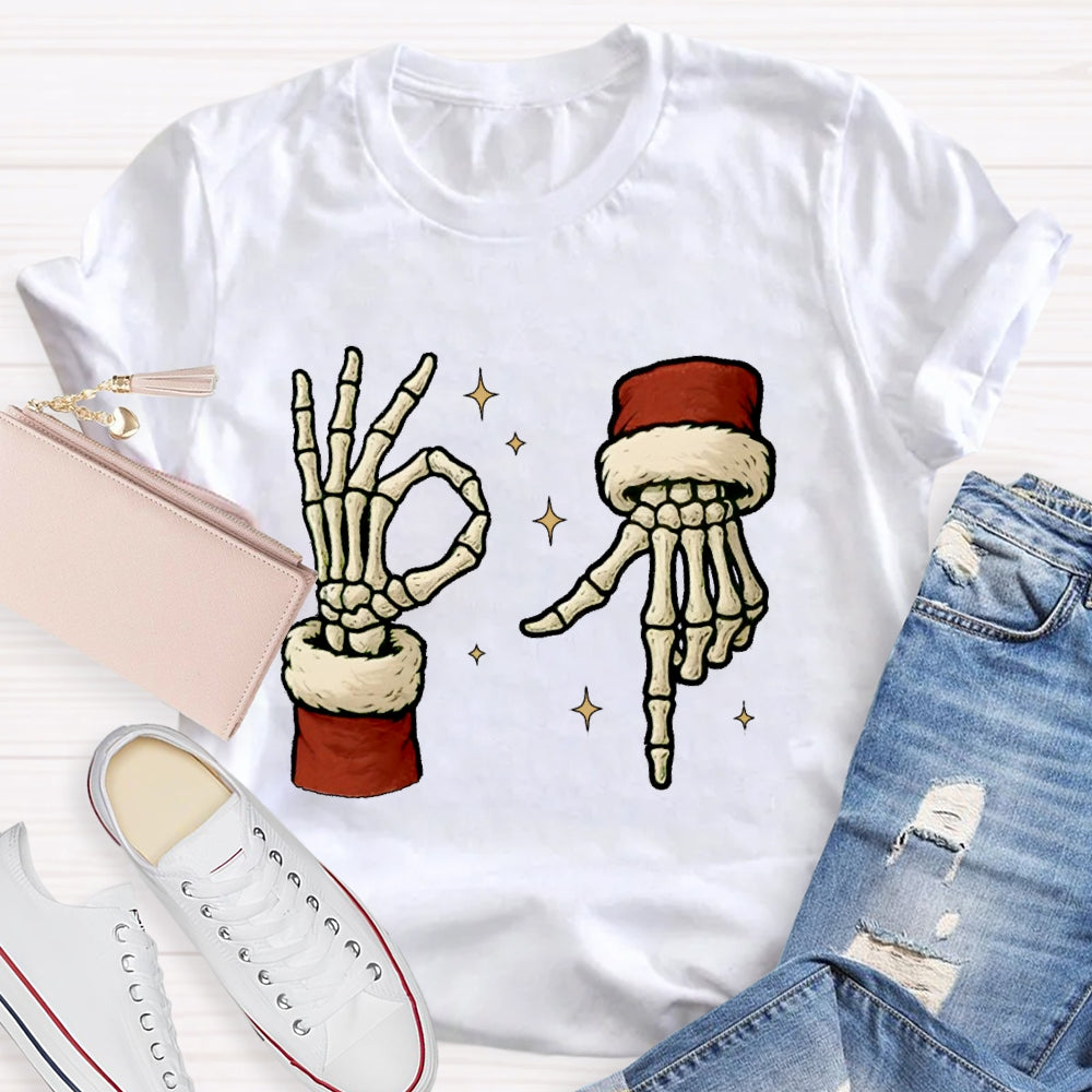 Six Seven Skeleton Hands T-shirt