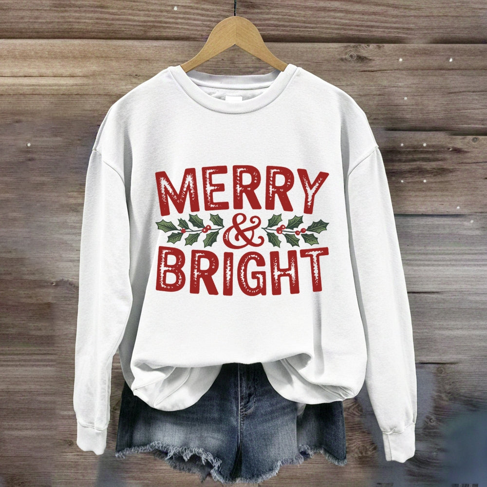 Merry & Bright Sweatshirt