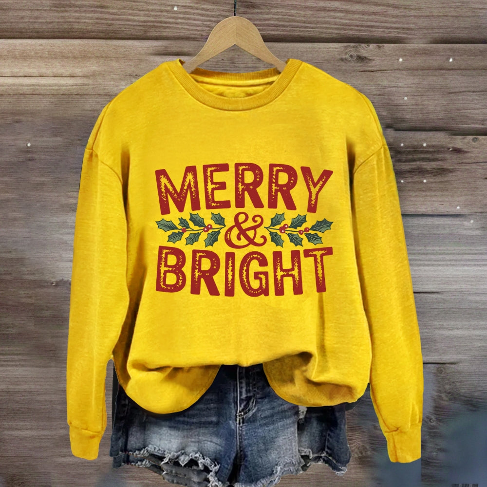 Merry & Bright Sweatshirt