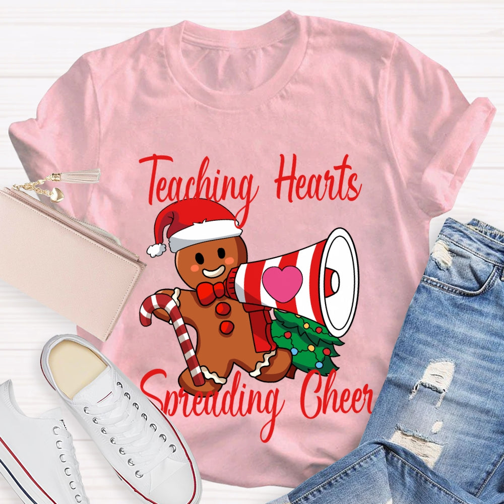Teaching Spreading Cheer Christmas Bear Holding A Trumpet T-shirt