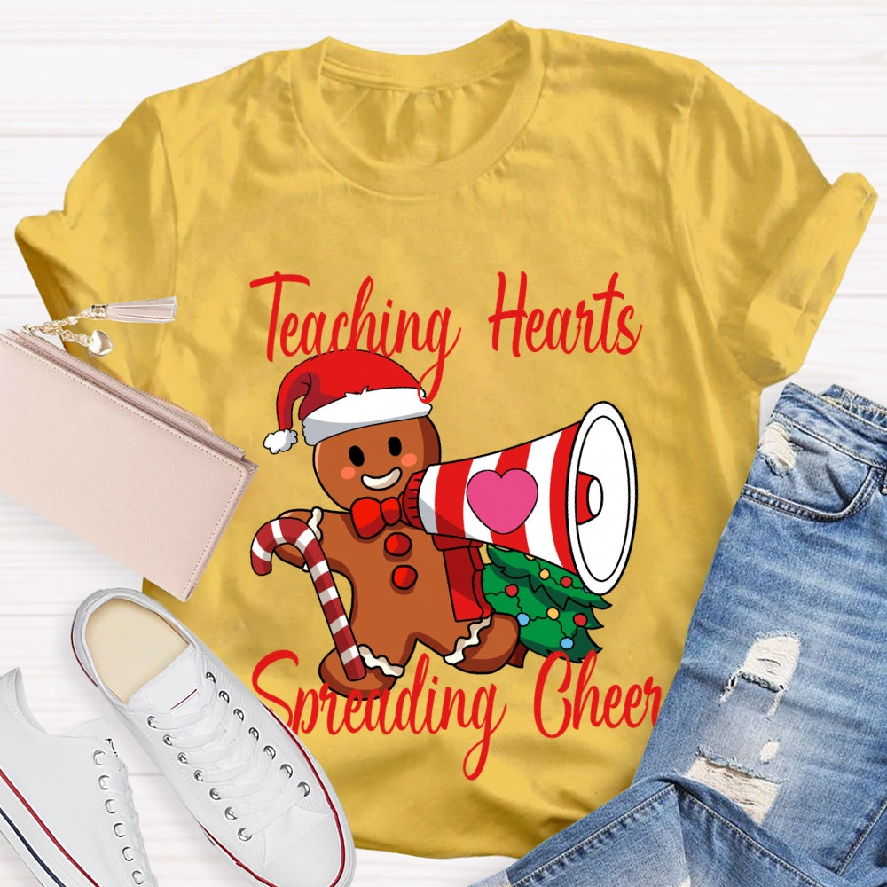 Teaching Spreading Cheer Christmas Bear Holding A Trumpet T-shirt