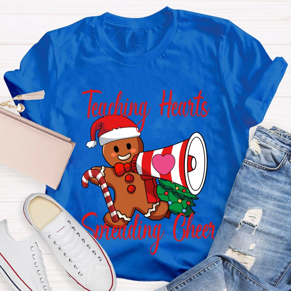 Teaching Spreading Cheer Christmas Bear Holding A Trumpet T-shirt