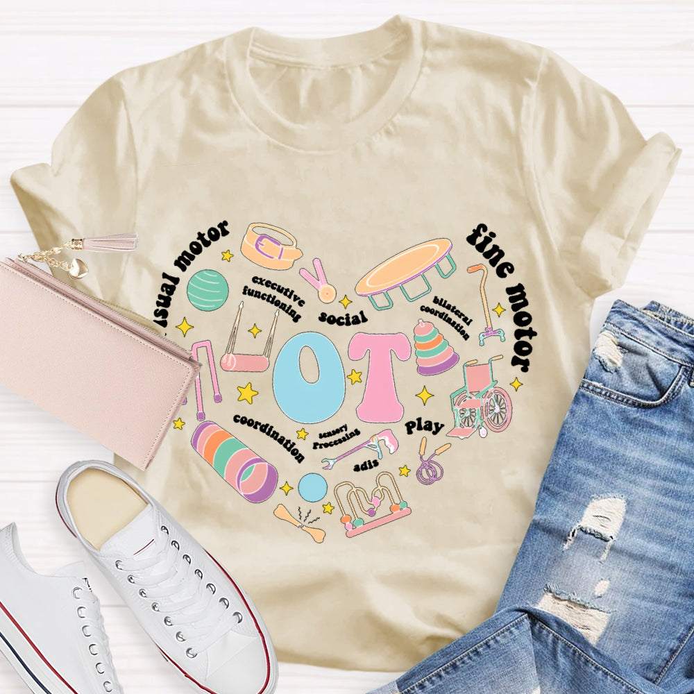 Occupational Therapy Visual Motor Fine Motor T-shirt