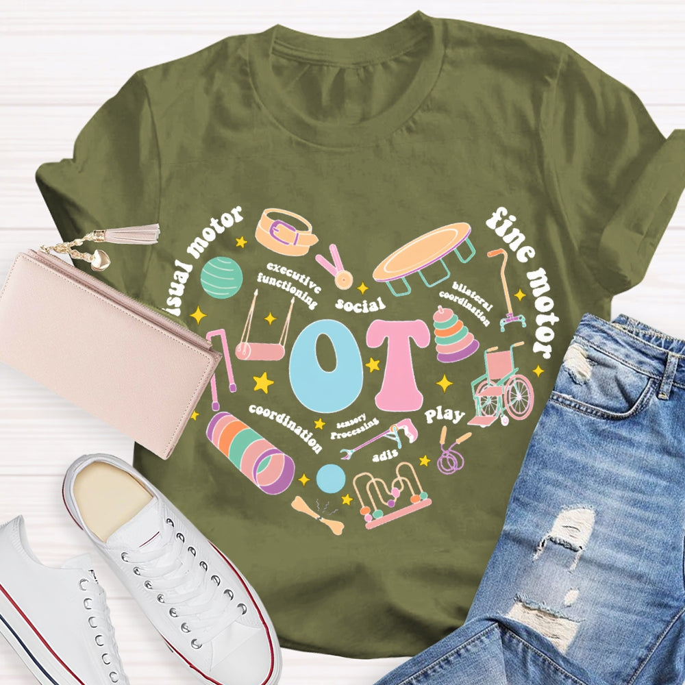 Occupational Therapy Visual Motor Fine Motor T-shirt