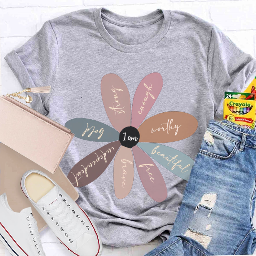 I'M Beautiful Free Brave Independent Bold Strong T-shirt