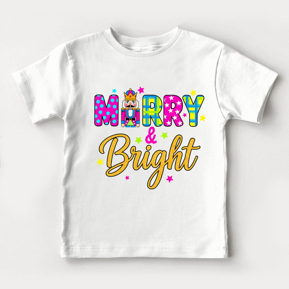 Merry And Bright Toddler T-Shirts