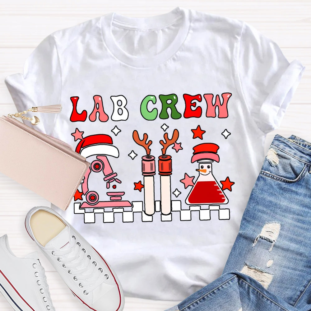 Christmas Lab Crew Laboratory Crew Christmas T-shirt
