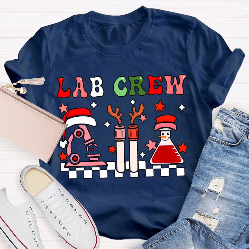 Christmas Lab Crew Laboratory Crew Christmas T-shirt