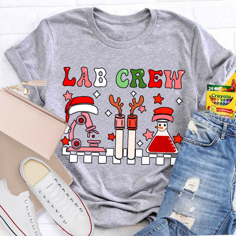 Christmas Lab Crew Laboratory Crew Christmas T-shirt