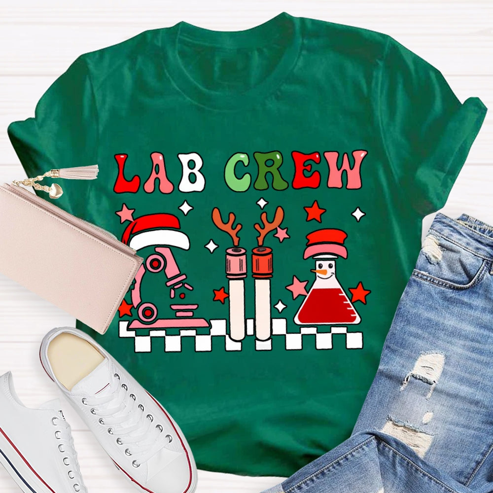 Christmas Lab Crew Laboratory Crew Christmas T-shirt