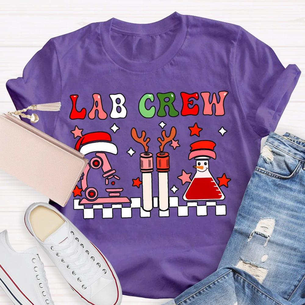 Christmas Lab Crew Laboratory Crew Christmas T-shirt
