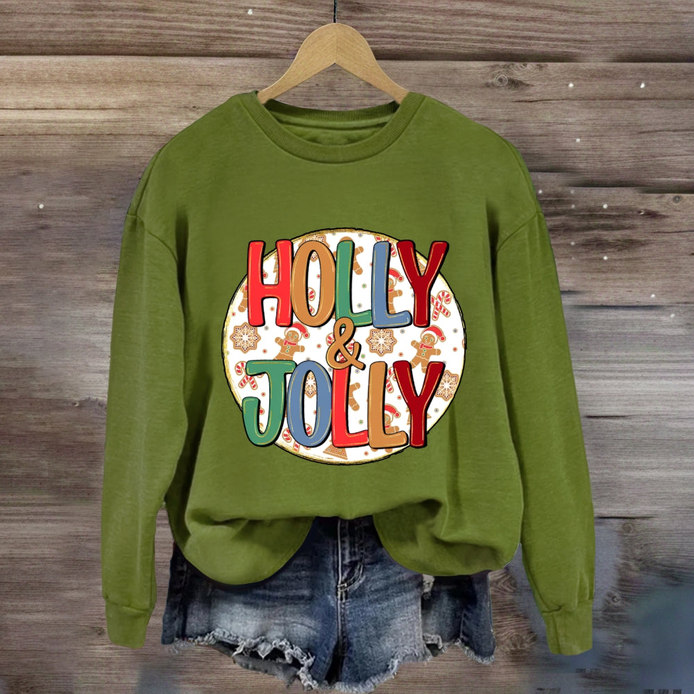 Holly And Jolly Christmas Sweatshirt