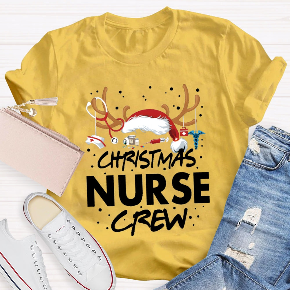 Christmas Nurse Crew T-Shirt