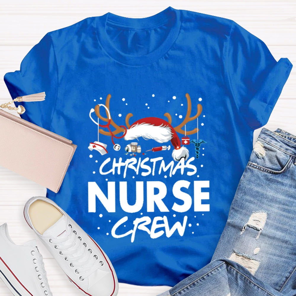 Christmas Nurse Crew T-Shirt