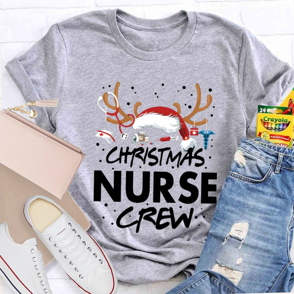 Christmas Nurse Crew T-Shirt
