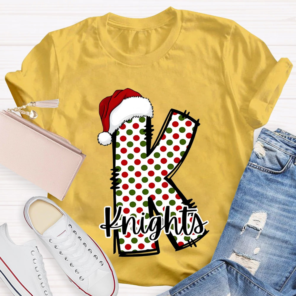 Personalized Name Santa Hats And Christmas Vibes T-shirt