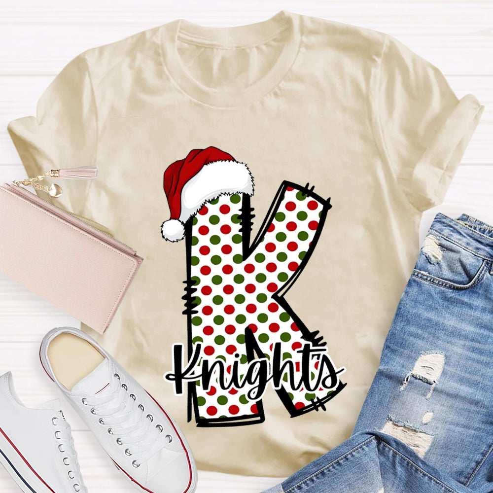 Personalized Name Santa Hats And Christmas Vibes T-shirt