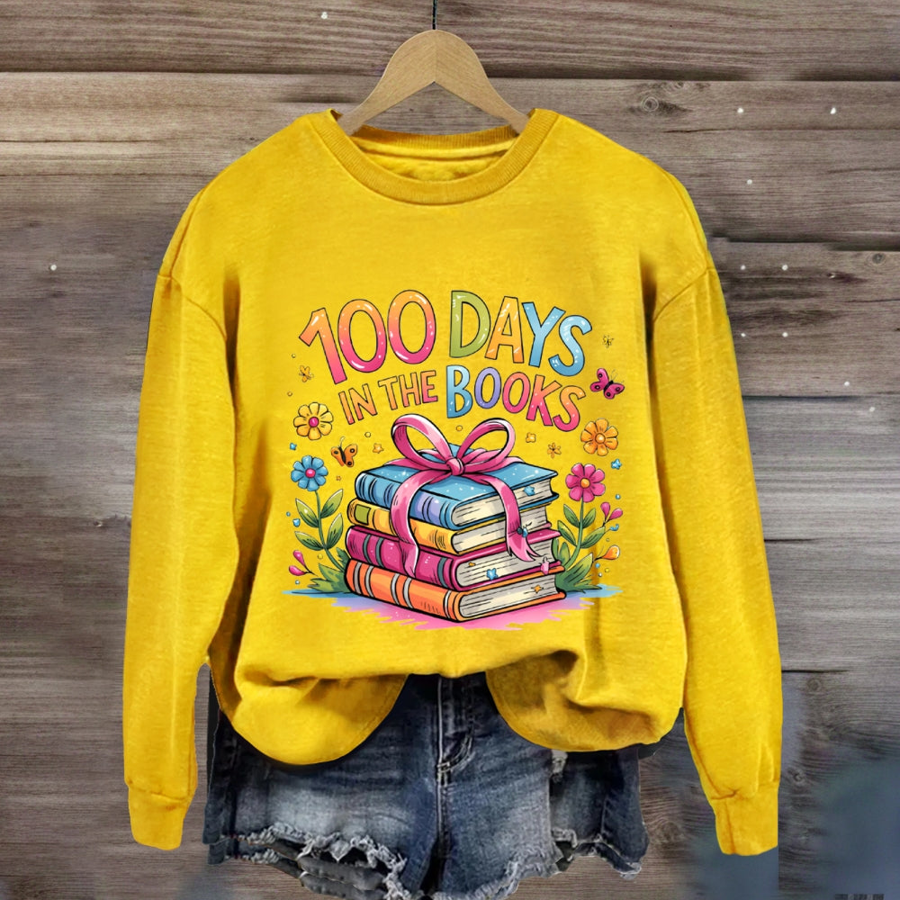 100 Days In The Books Sweatshirt