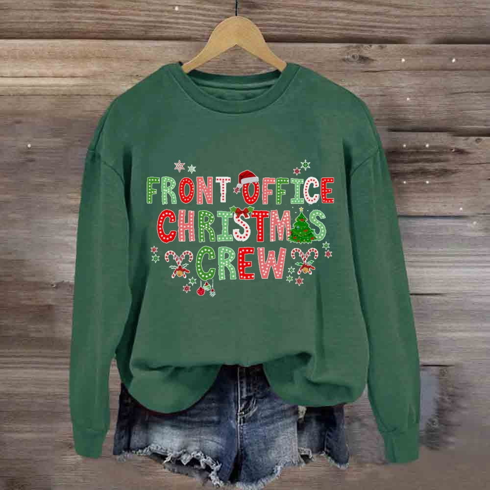 Front Office Christmas Crew Sweatshirt