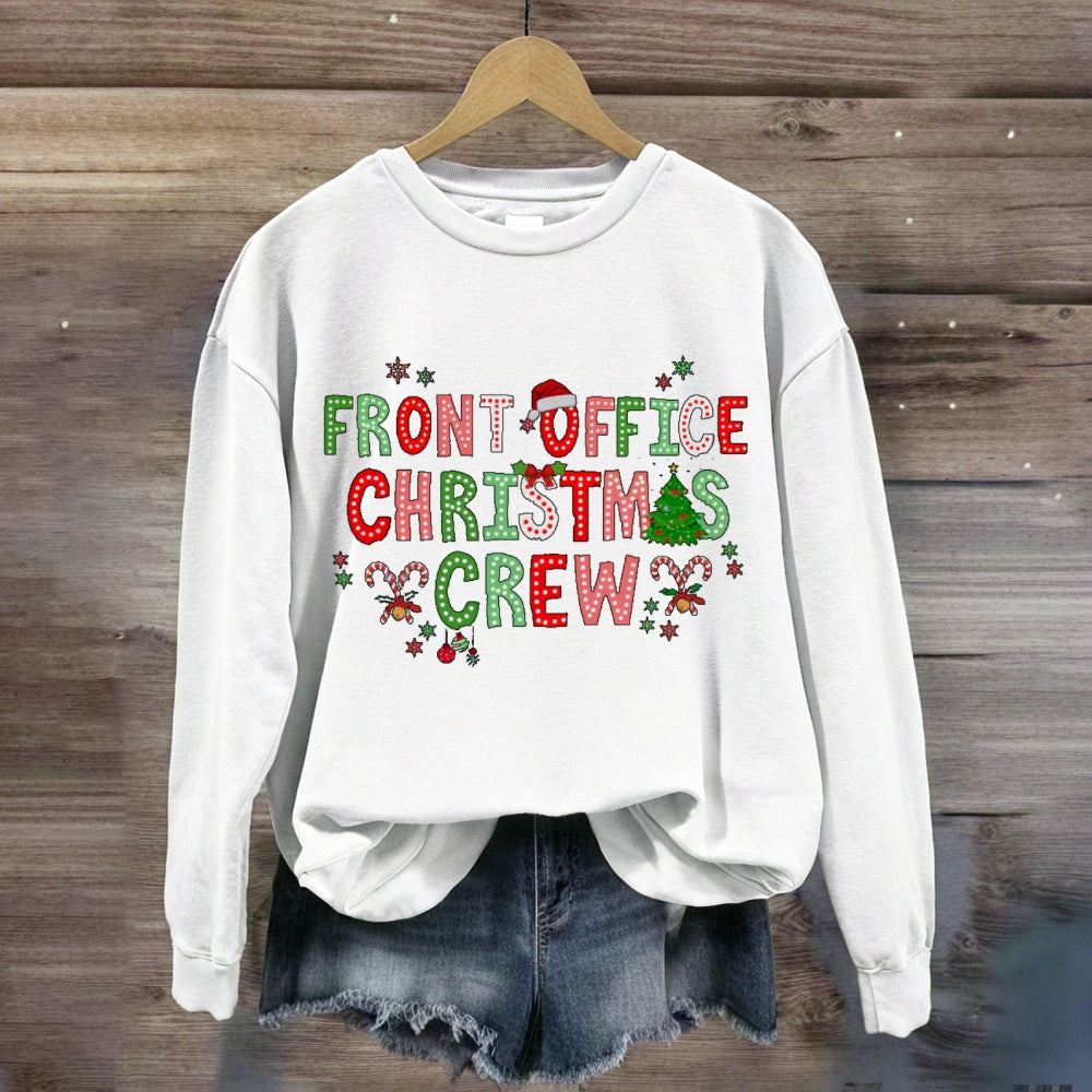 Front Office Christmas Crew Sweatshirt