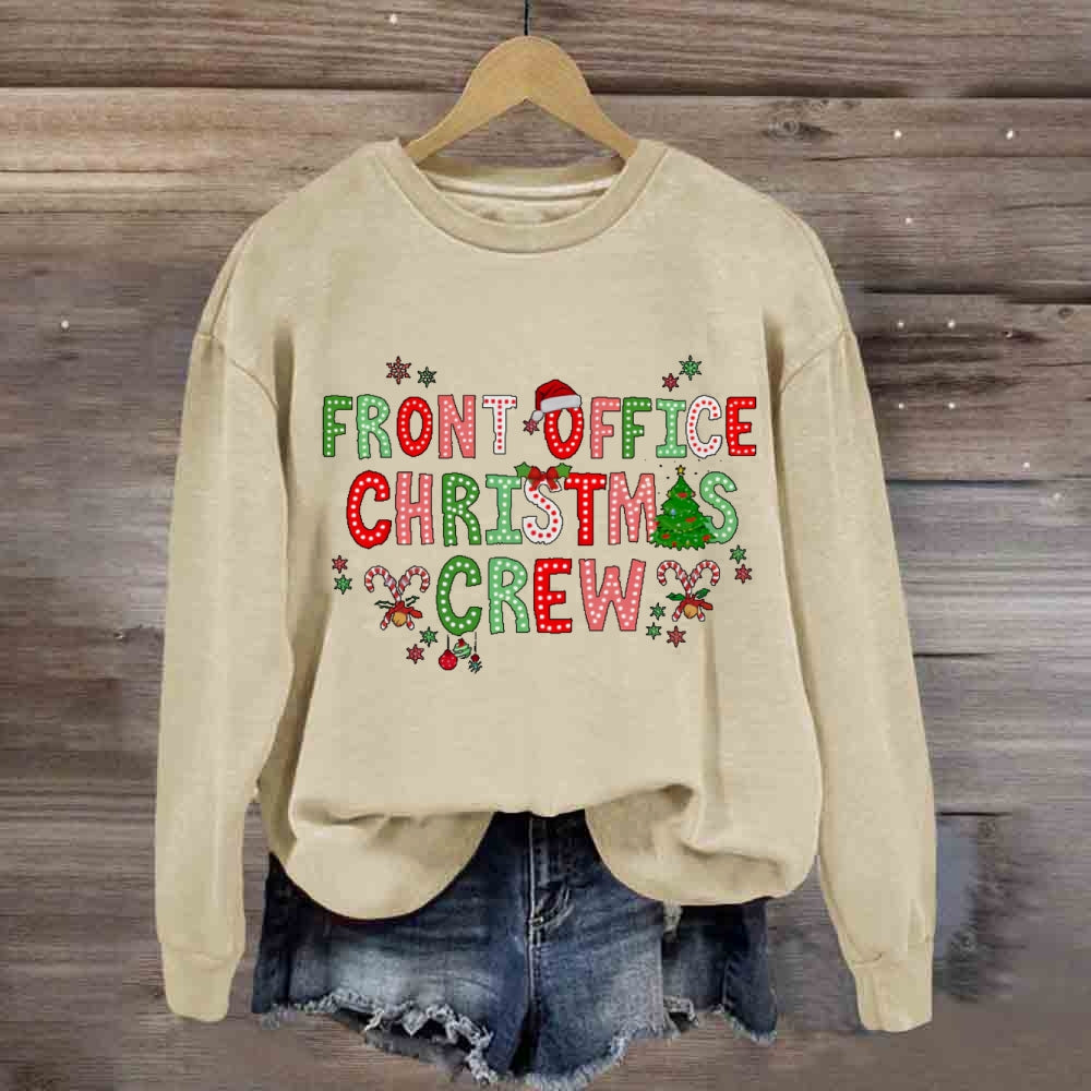 Front Office Christmas Crew Sweatshirt