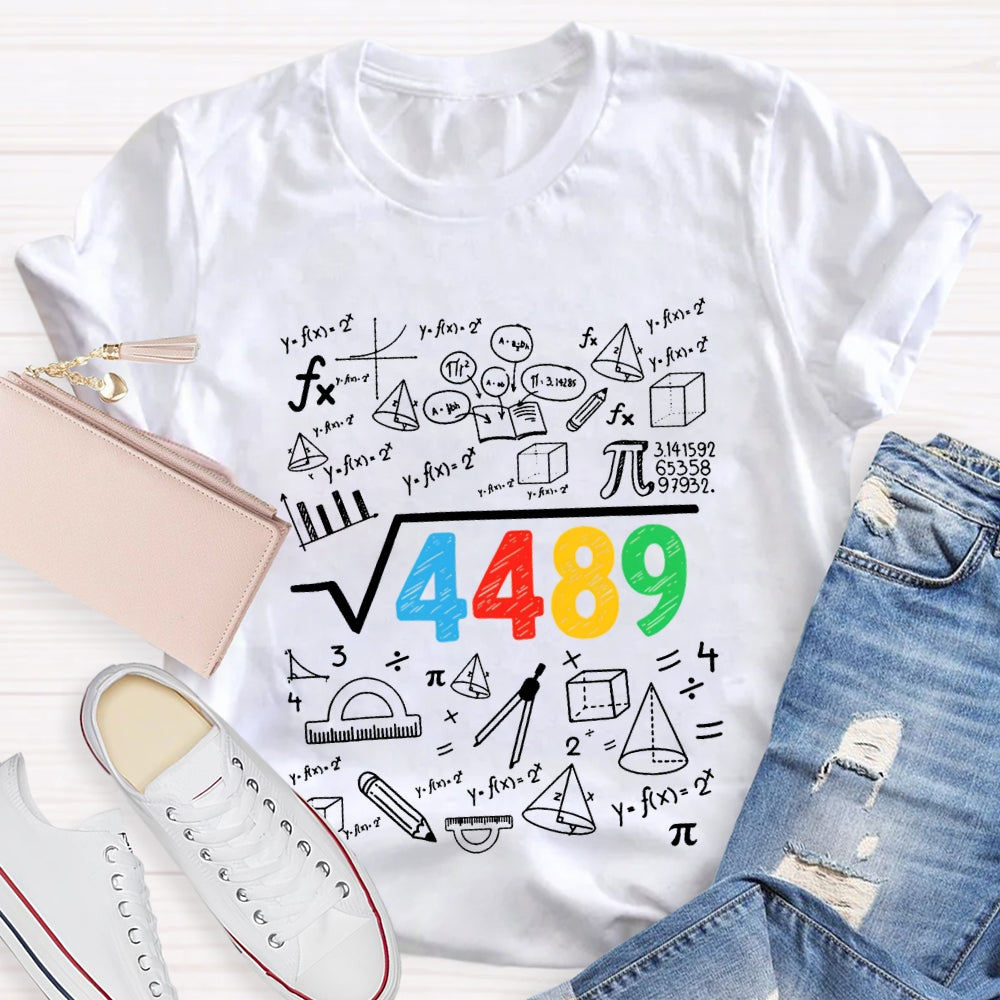 Math Teacher The Math Ain't Mathin Teacher Life T-shirt