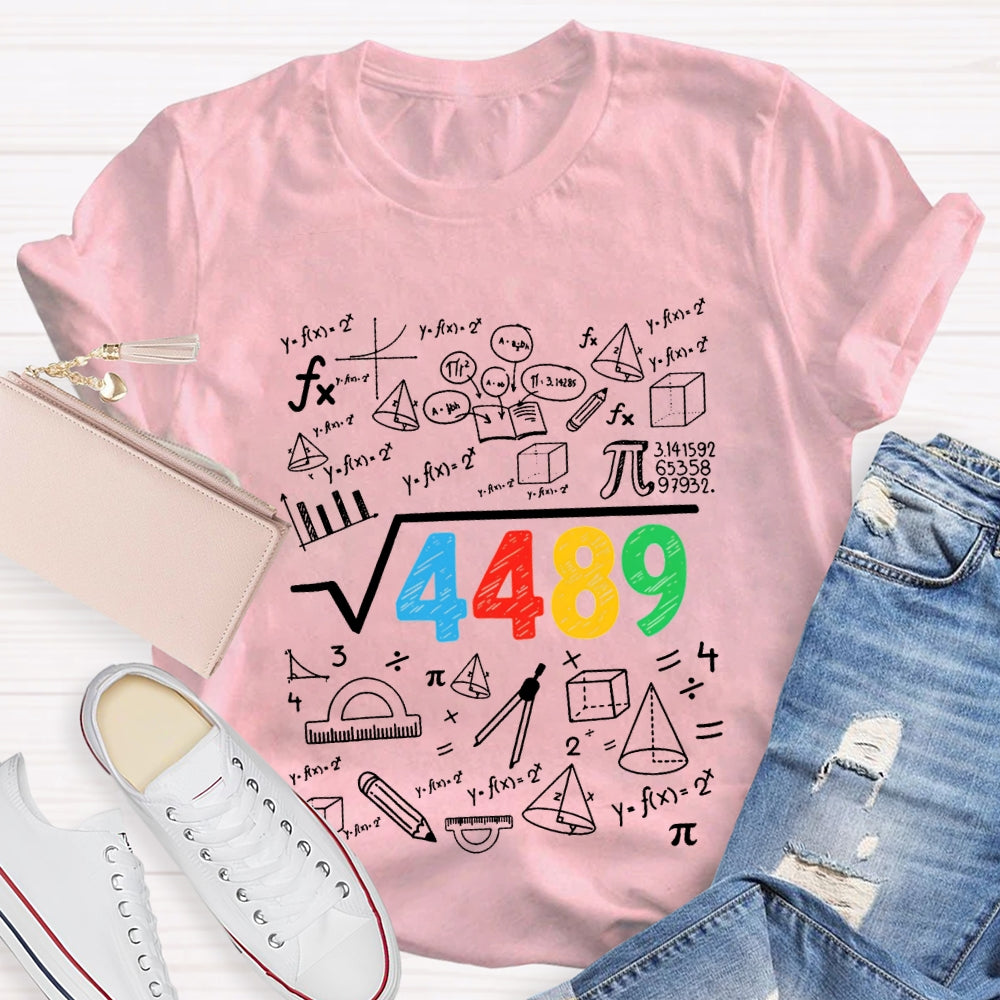 Math Teacher The Math Ain't Mathin Teacher Life T-shirt