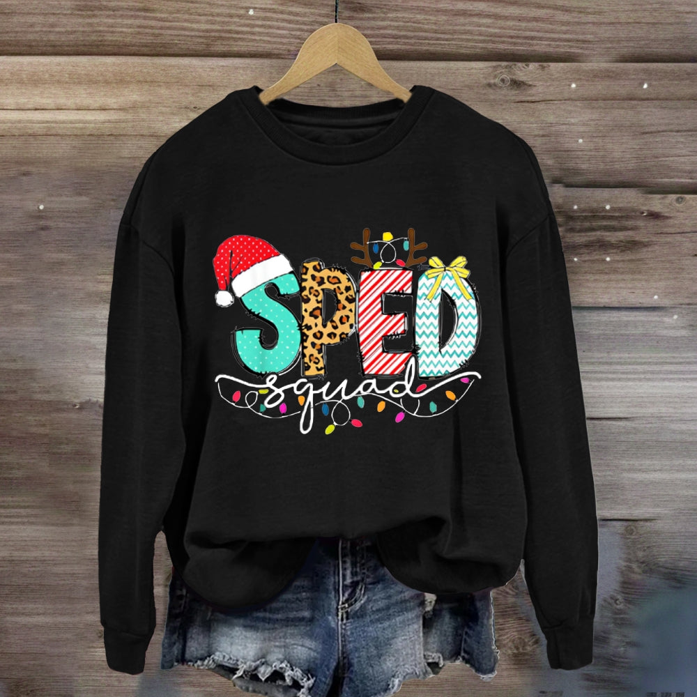 Christmas Sped Squad Sweatshirt