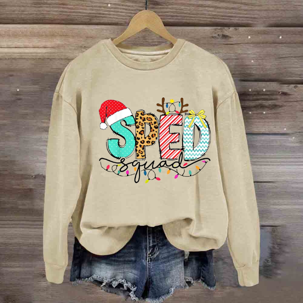 Christmas Sped Squad Sweatshirt