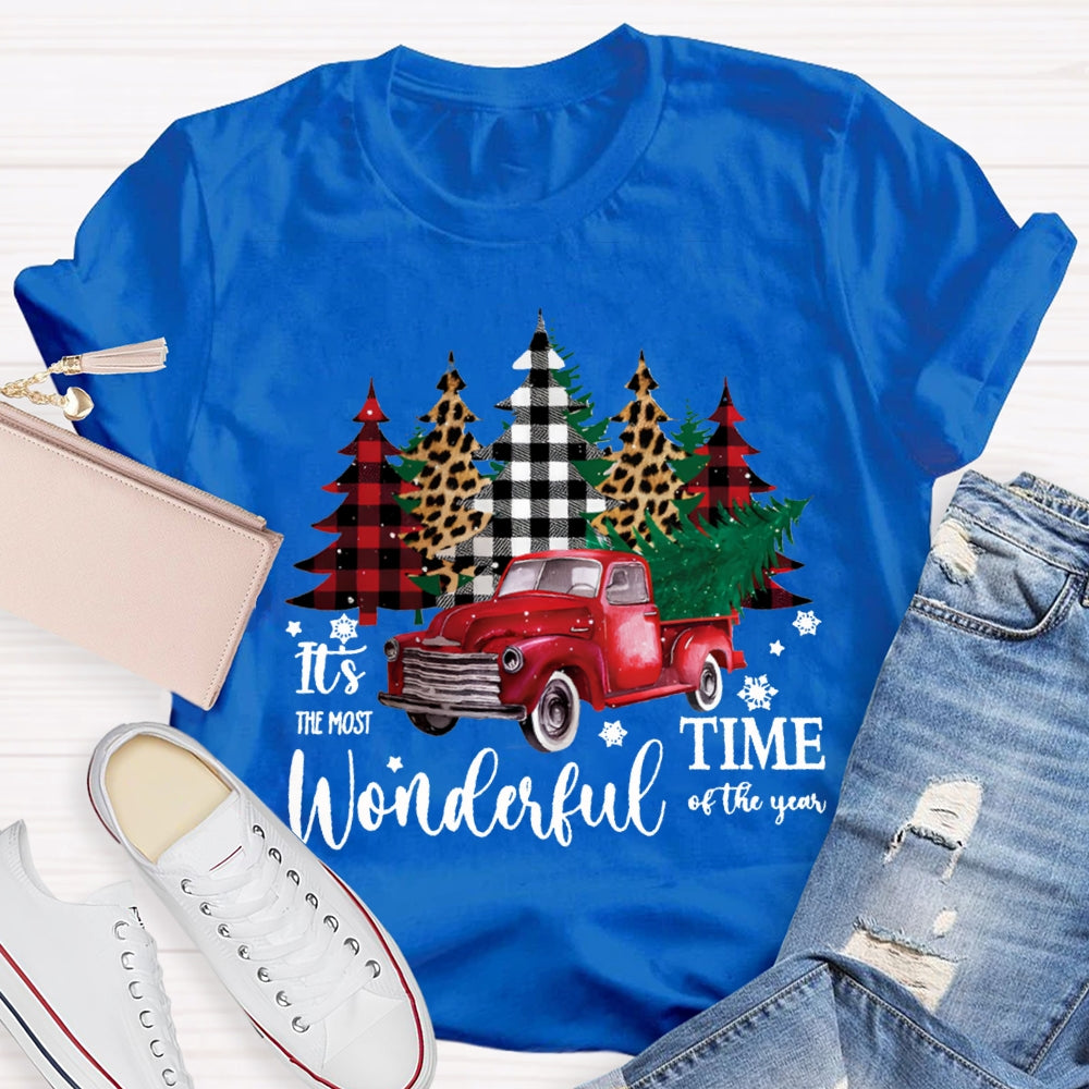 It'S The Most Wonderful Time Of The Year Christmas Tree T-shirt