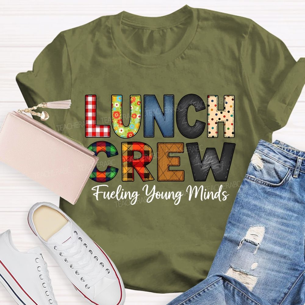 Lunch Crew Fueling Young Minds T-shirt