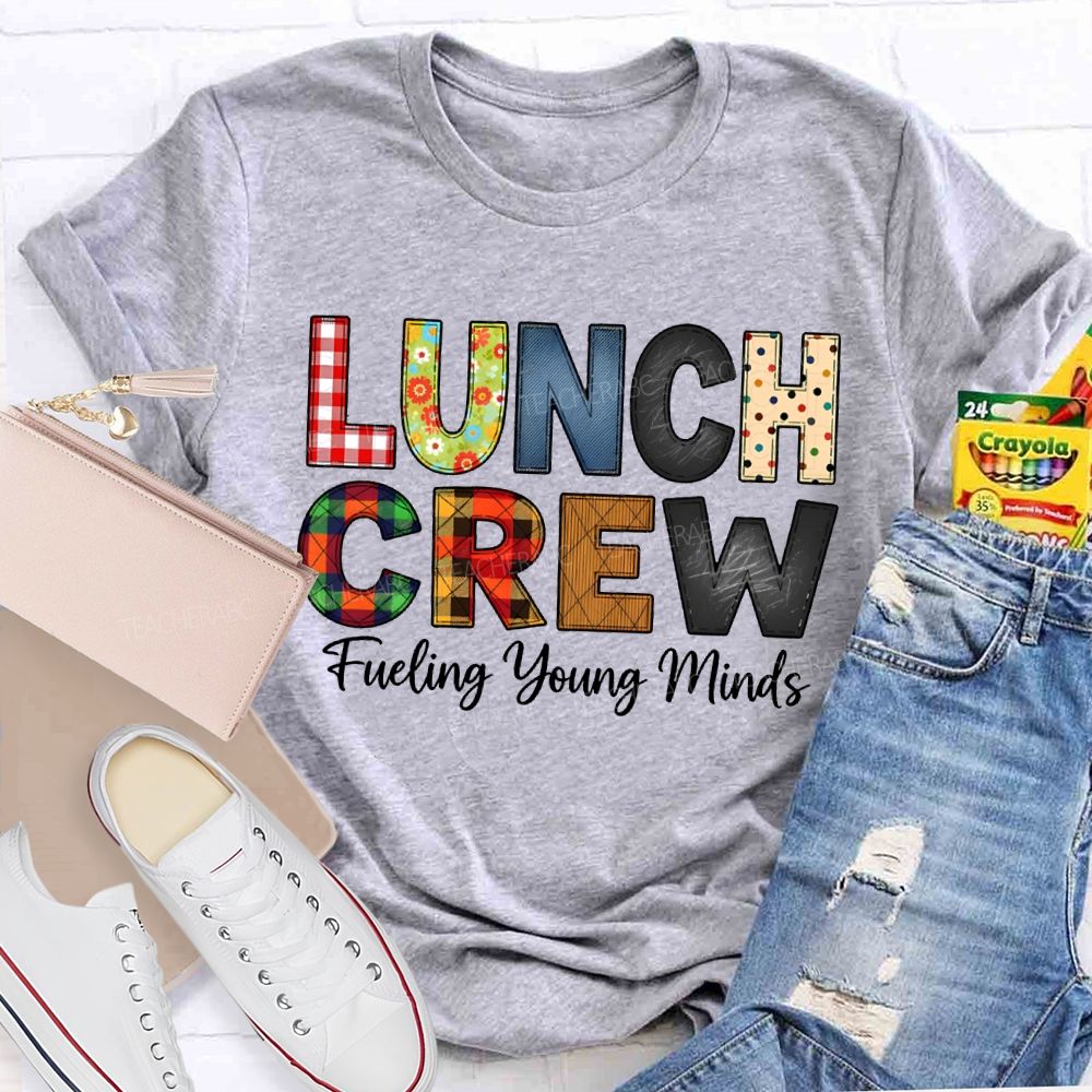 Lunch Crew Fueling Young Minds T-shirt