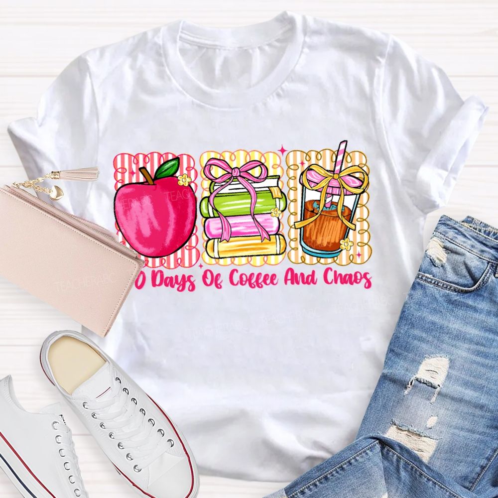 100 Days Of Coffee And Chaos Apple Books T-shirt