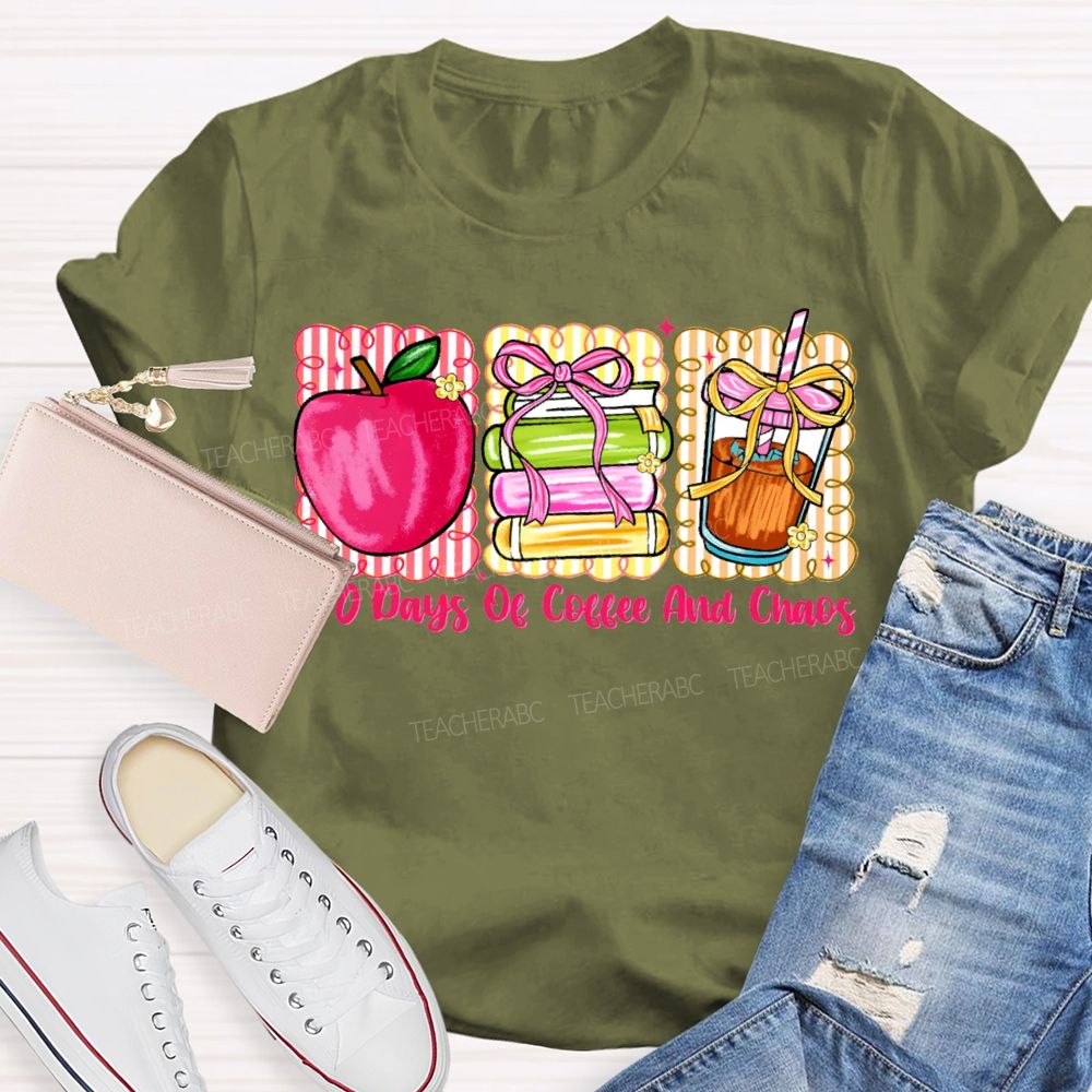 100 Days Of Coffee And Chaos Apple Books T-shirt