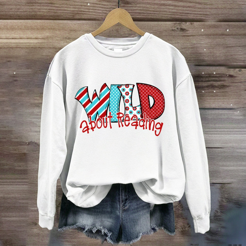 Wild About Reading Sweatshirt