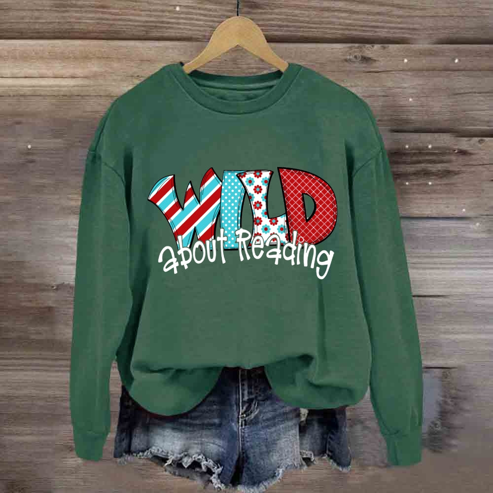 Wild About Reading Sweatshirt