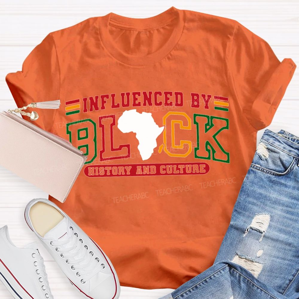 Influenced Black History And Culture T-shirt