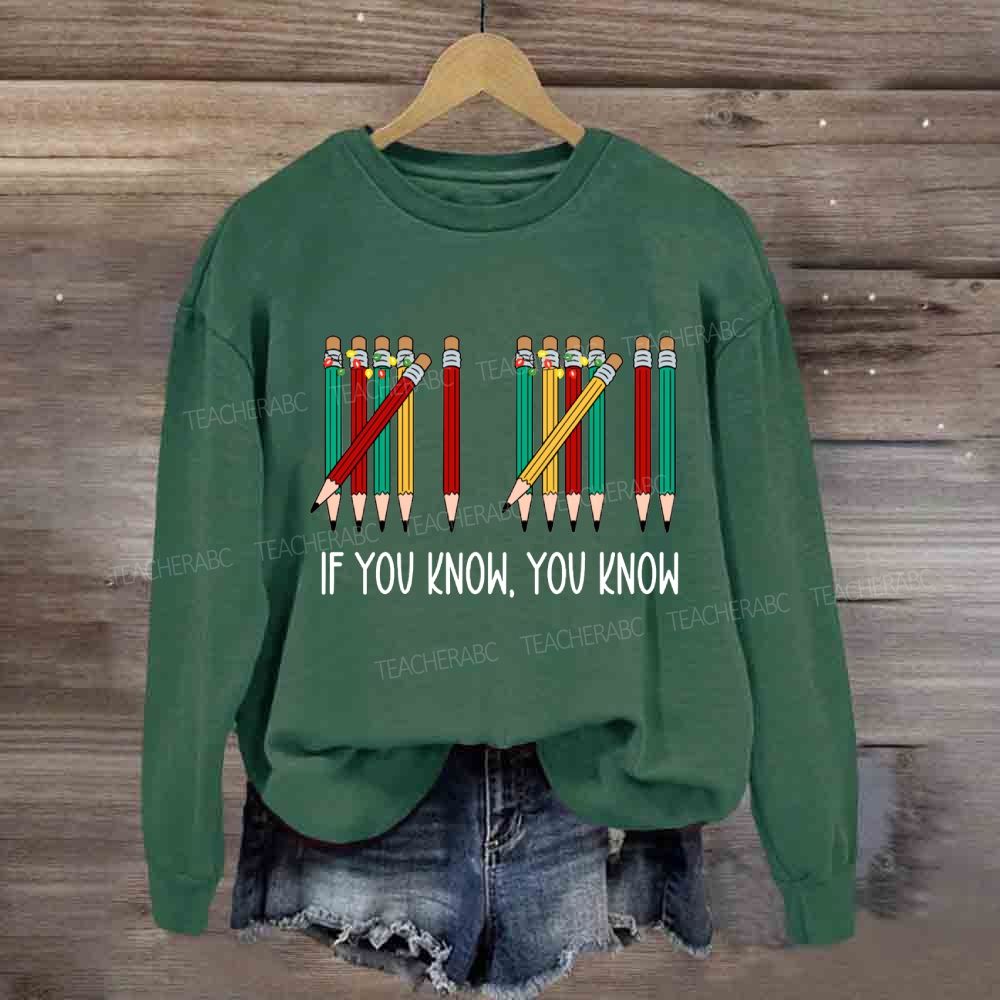 If You Know You Know Christmas Sweatshirt