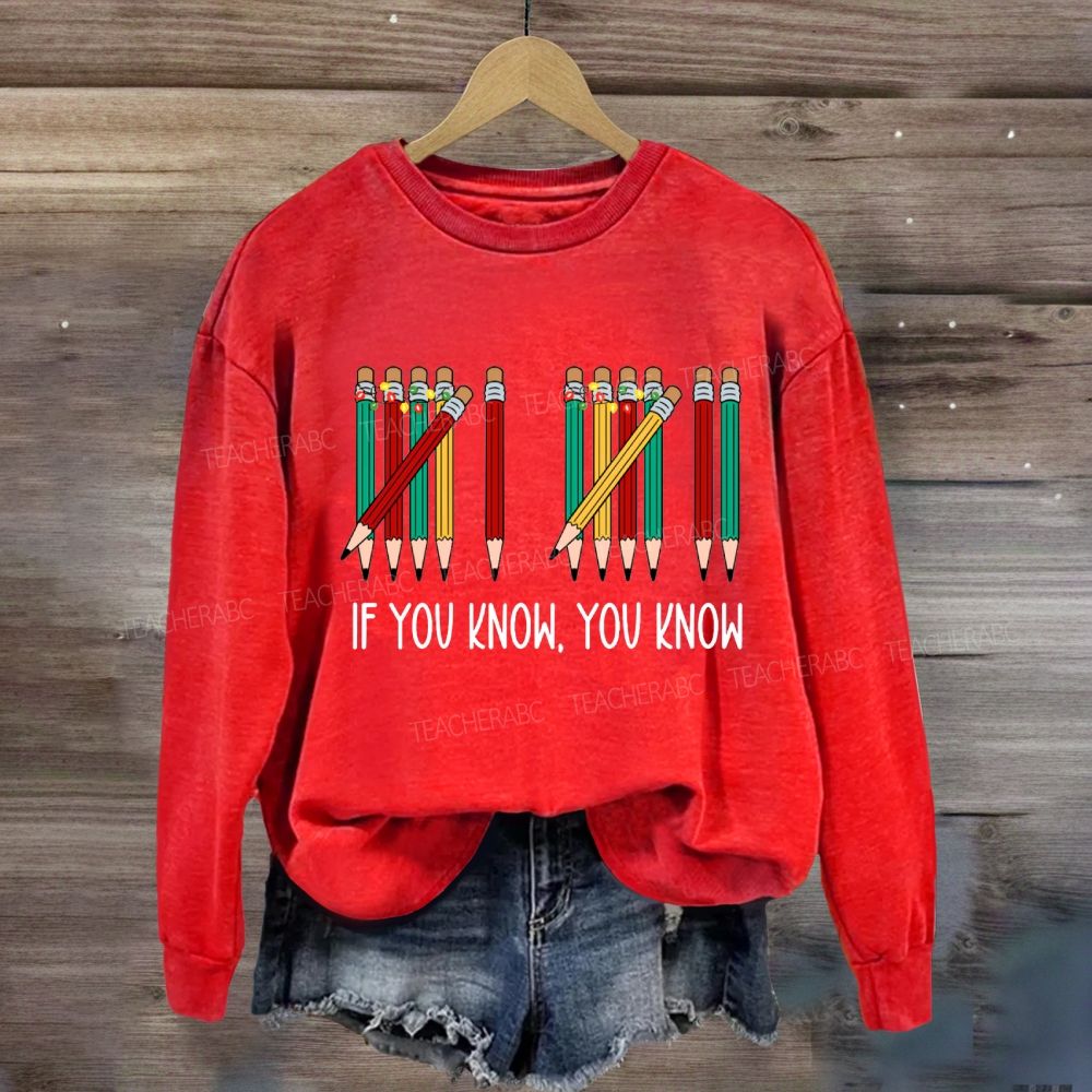 If You Know You Know Christmas Sweatshirt