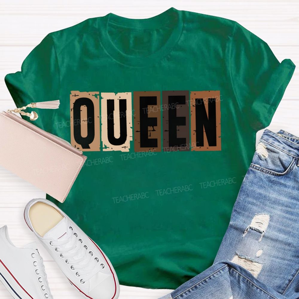 Queen Women In History Women Empowerment T-shirt