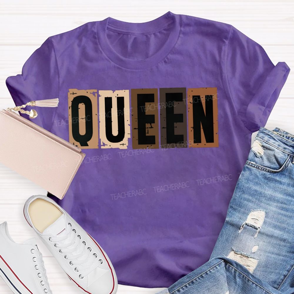 Queen Women In History Women Empowerment T-shirt