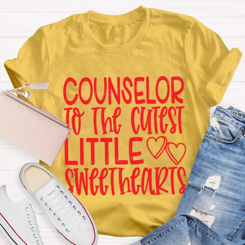 Counselor To The Cutest Little Sweethearts T-shirt