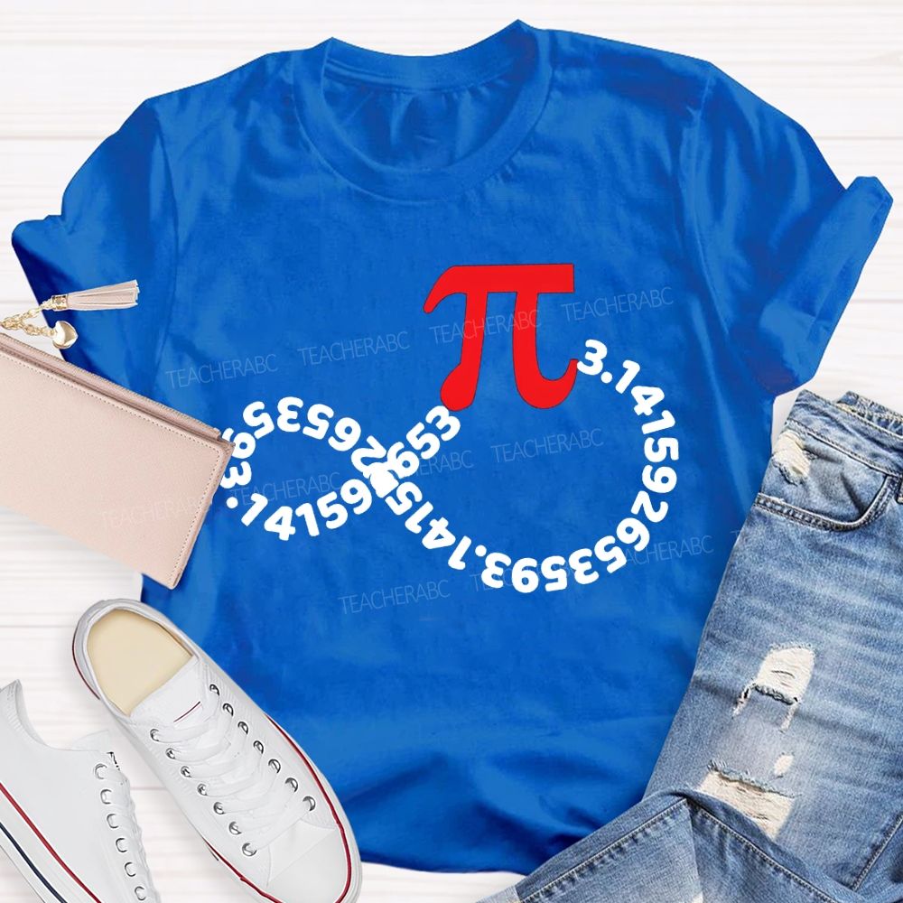 Digital Printing And Pi Math Teacher T-shirt