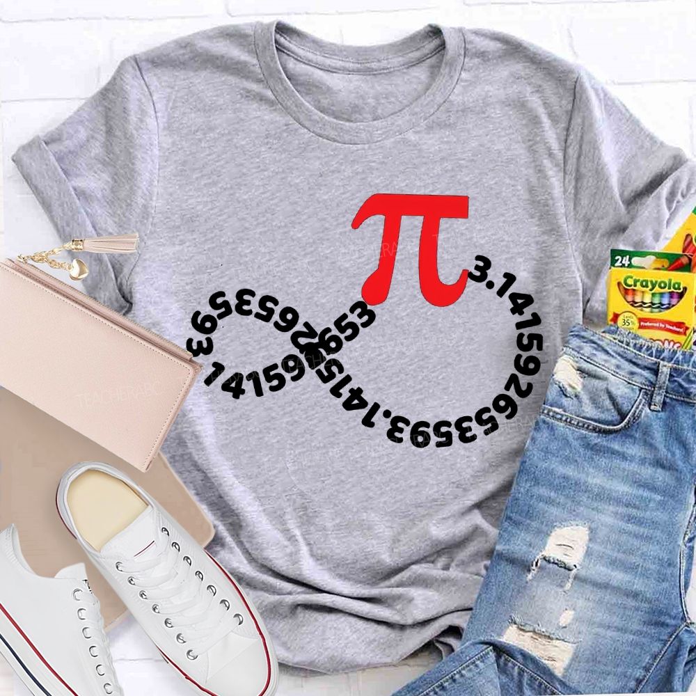 Digital Printing And Pi Math Teacher T-shirt