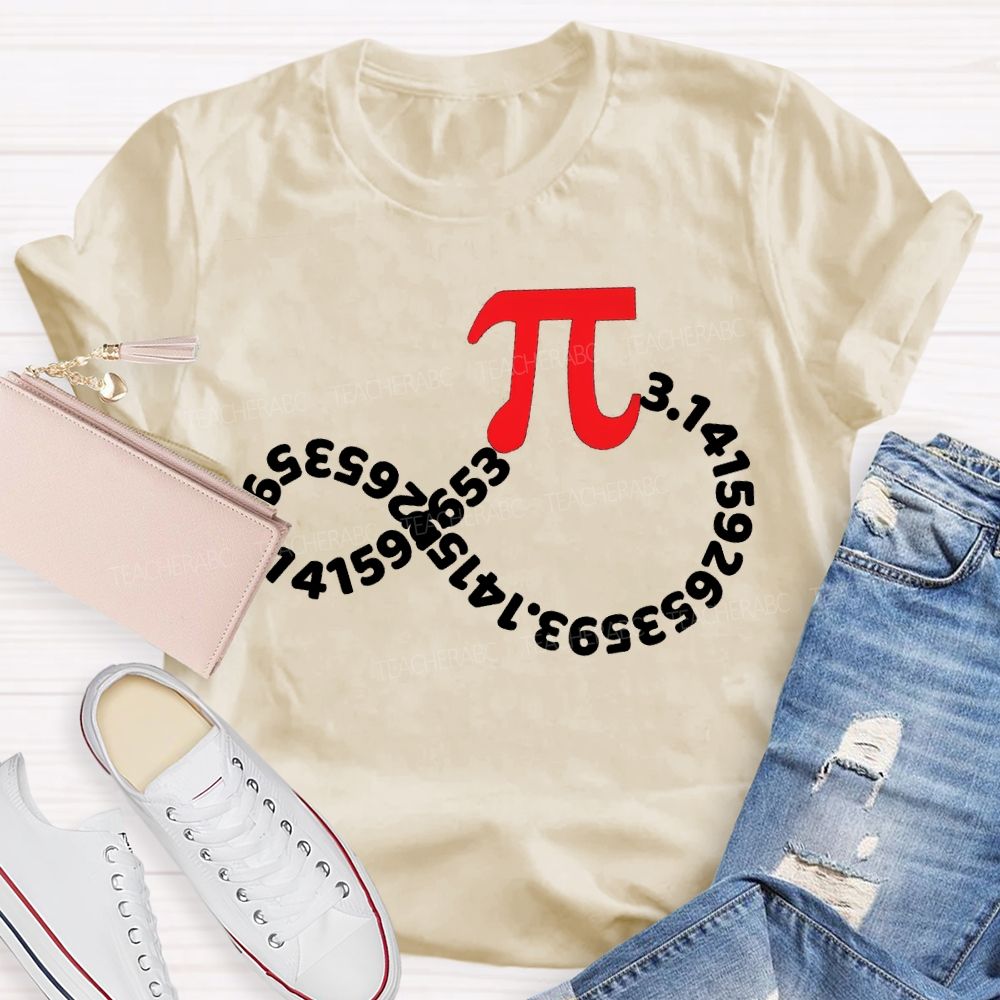 Digital Printing And Pi Math Teacher T-shirt